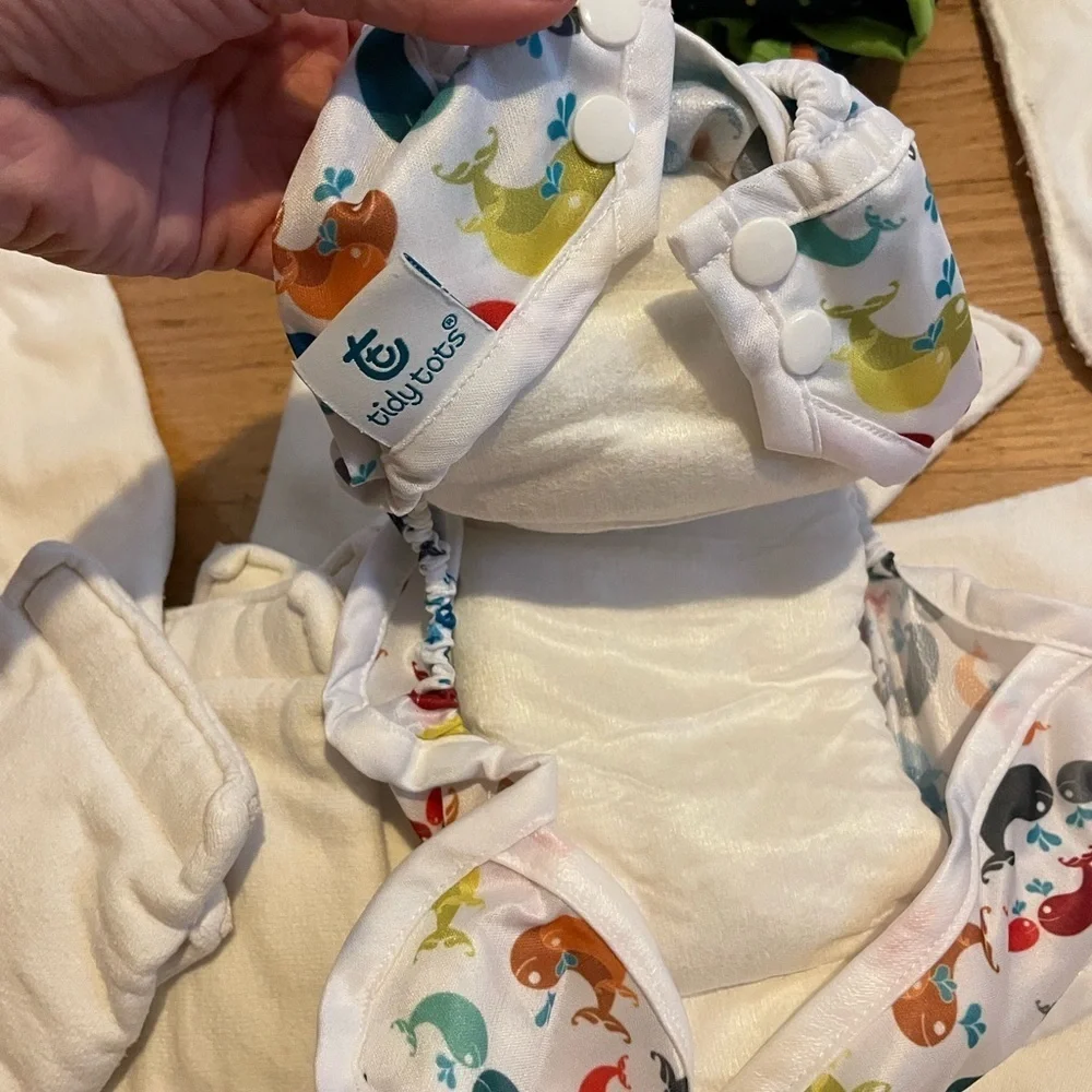 Tidy Tots one size cloth diaper system